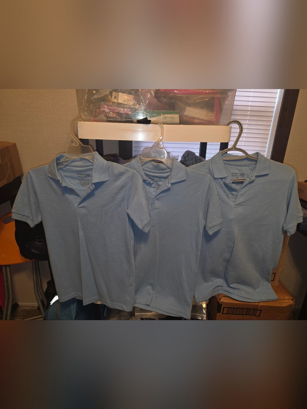 (6) Boys Uniform Polo"s